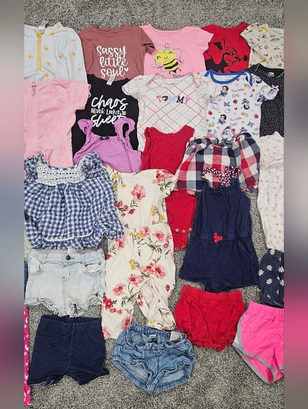 Girls Mixed Clothing Lot 18 Month Summer